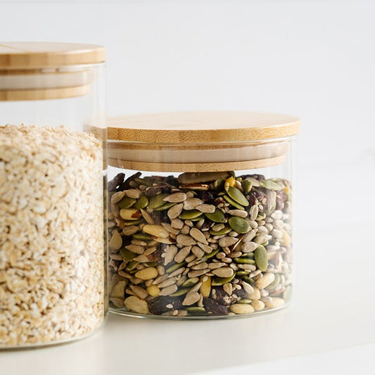 500ml Round Glass Container