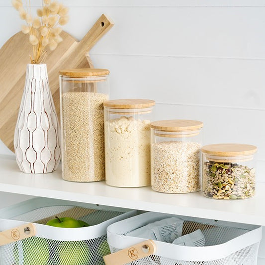 750ml Round Glass Container