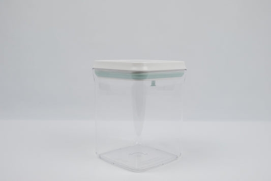 1500ml plastic push-tight airtight container, ideal for pantry organisation, kitchen storage, and decluttering services NZ.