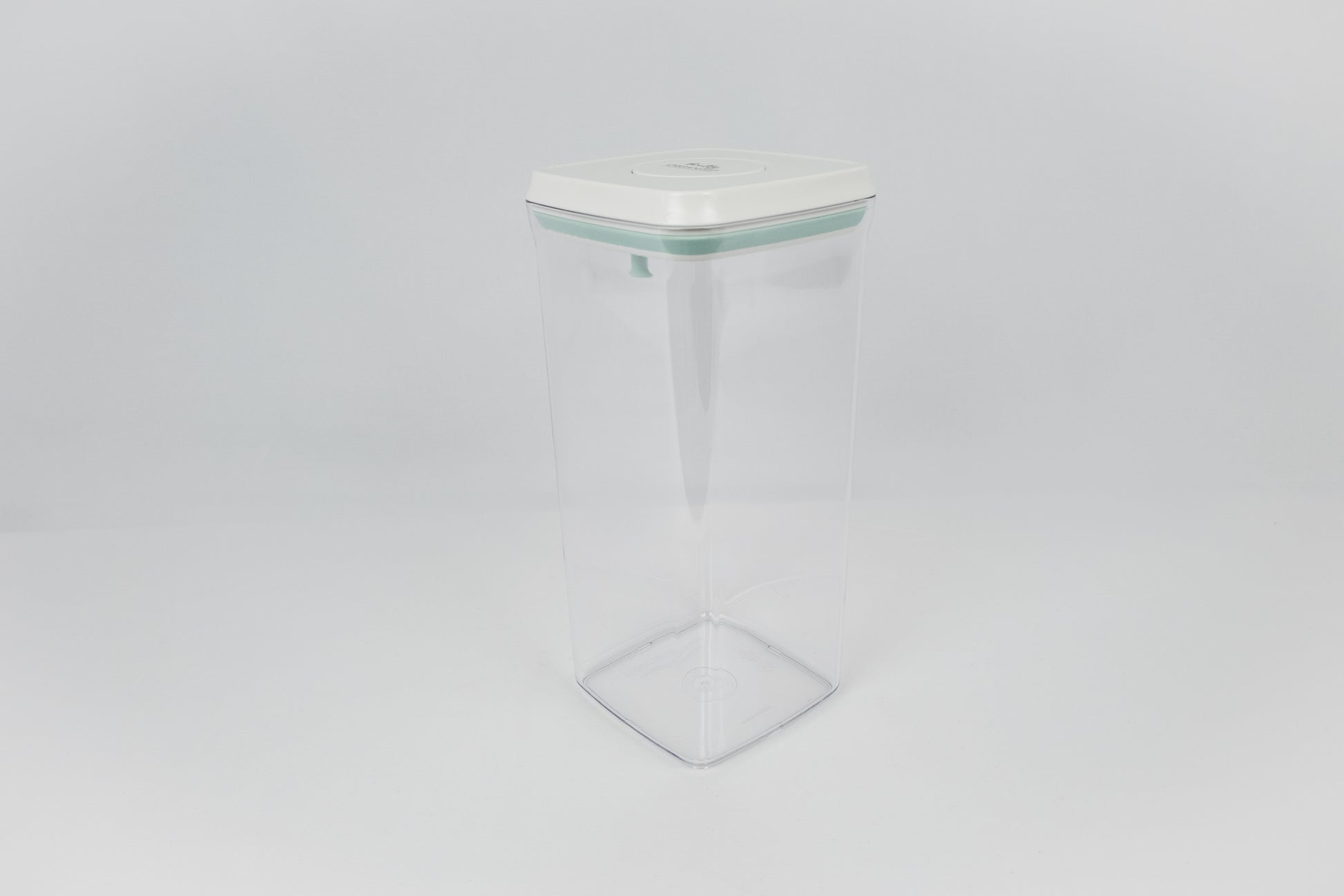 Plastic push-tight airtight container, ideal for kitchen storage, pantry organisation, and home organisation services NZ.