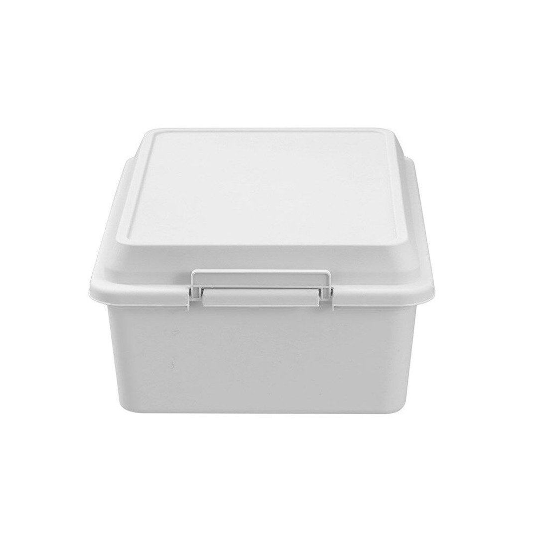 8 litre tote storage box for home storage, kitchen organisation, and decluttering in NZ households.