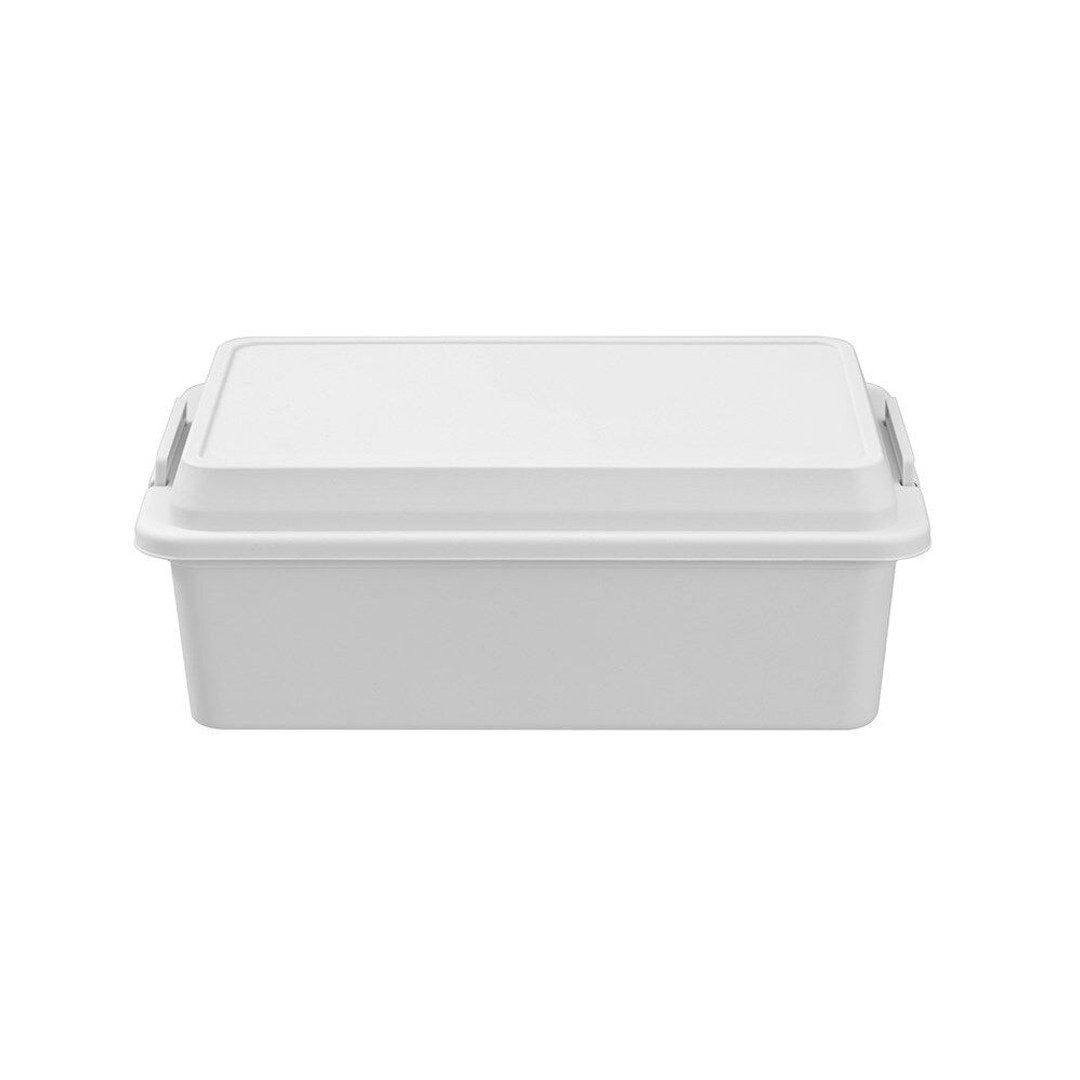 8 litre tote storage box for home storage, kitchen organisation, and decluttering in NZ households.
