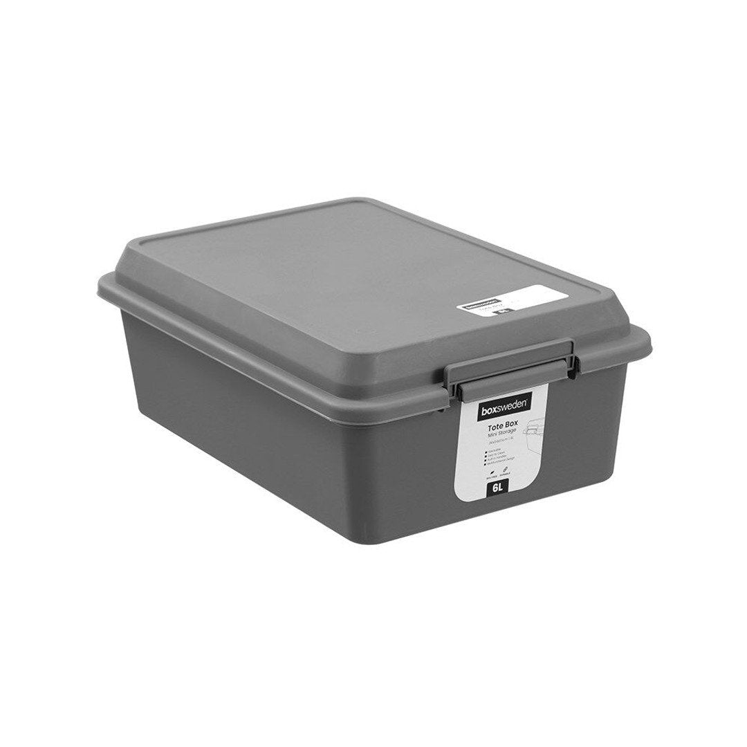 8 litre tote storage box for home storage, kitchen organisation, and decluttering in NZ households.