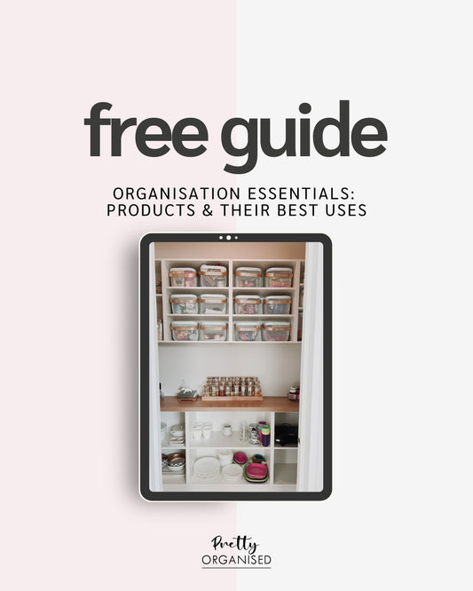 Free guide on pantry organisation, storage containers NZ, and home organisation services with expert product tips.