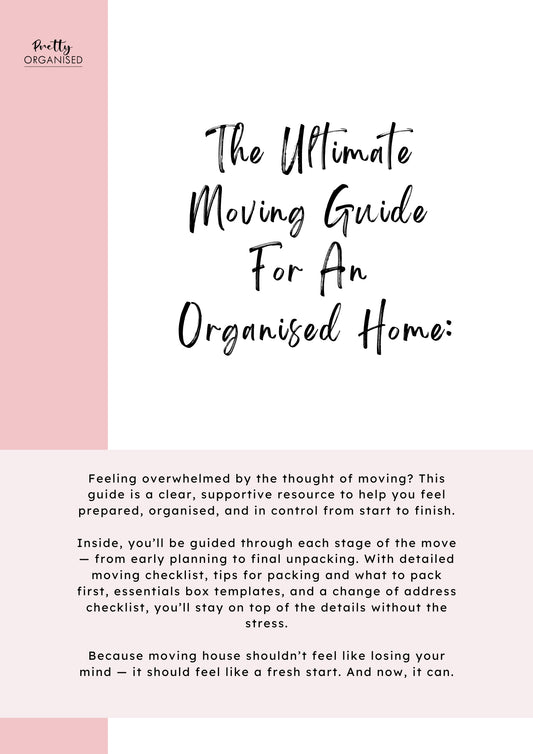 Moving guide for an organised home featuring kitchen storage, pantry organisation, and airtight containers NZ.