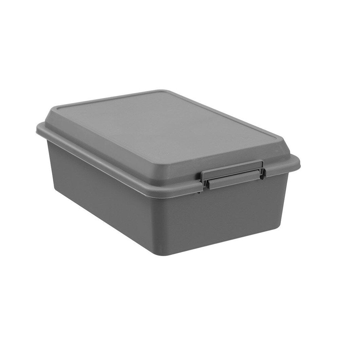8 litre tote storage box for home storage, kitchen organisation, and decluttering in NZ households.