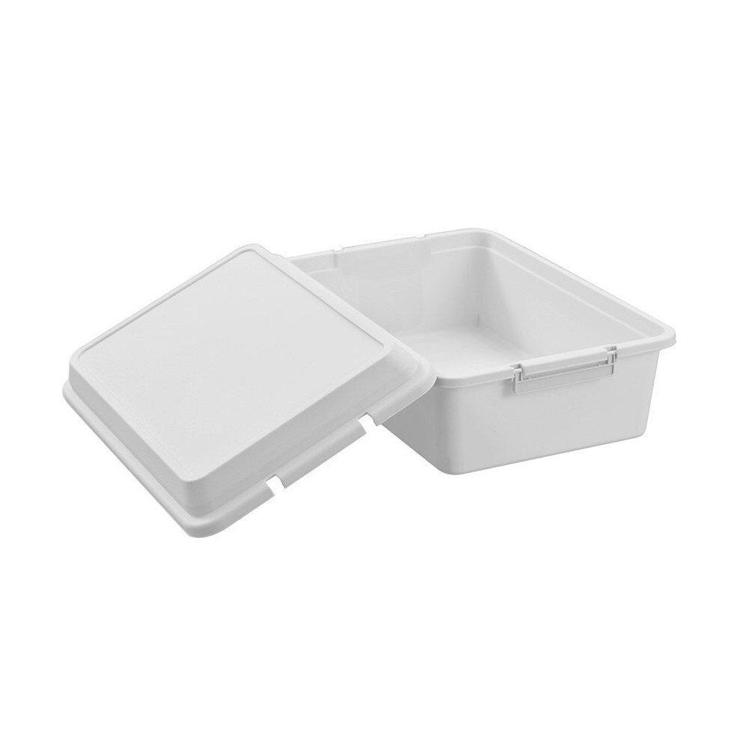 8 litre tote storage box for home storage, kitchen organisation, and decluttering in NZ households.