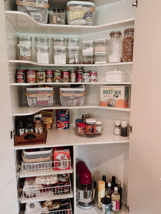 What to Use Where: Baskets, Turntables & Containers