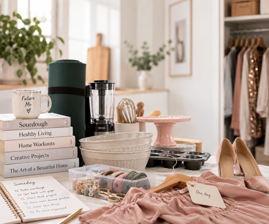 The Fantasy Self Problem:  Are You Keeping Things For a Life You Don't Actually Live?