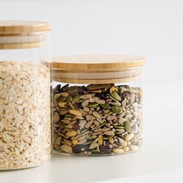 500ml Round Glass Container