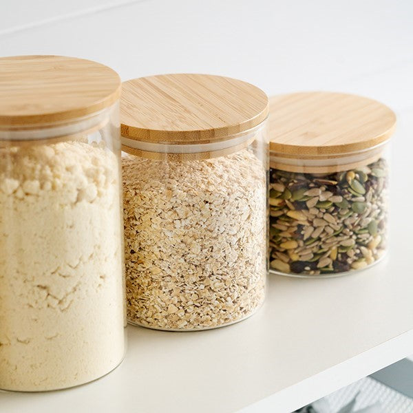 750ml Round Glass Container