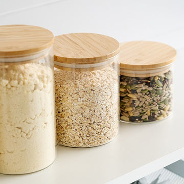 750ml Round Glass Container