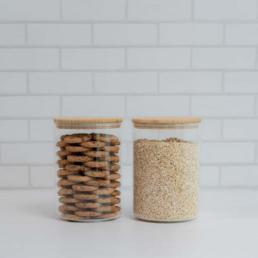 3.5L Round Glass Container