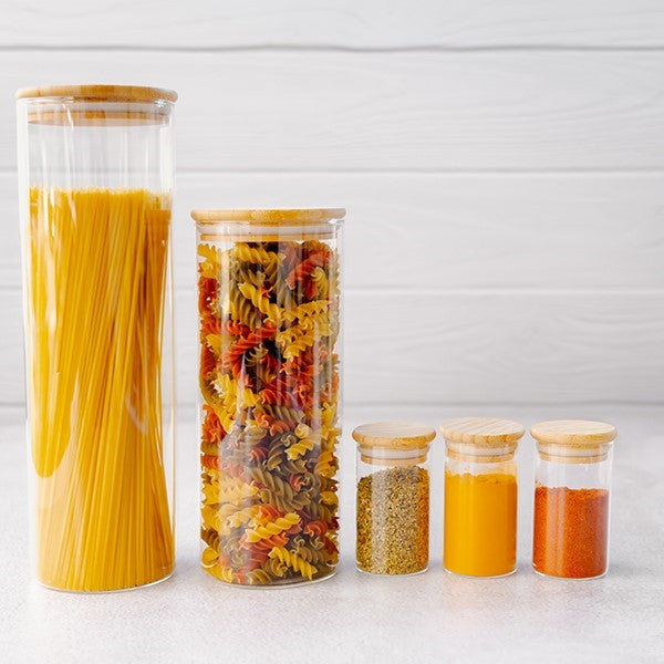 2L Round Glass Container