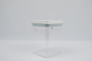 1500ml plastic push-tight airtight container, ideal for pantry organisation, kitchen storage, and decluttering services NZ.