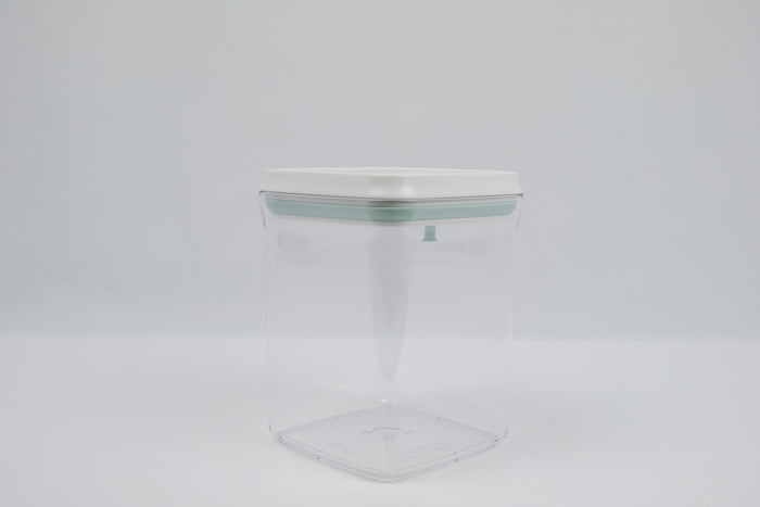 1500ml plastic push-tight airtight container, ideal for pantry organisation, kitchen storage, and decluttering services NZ.