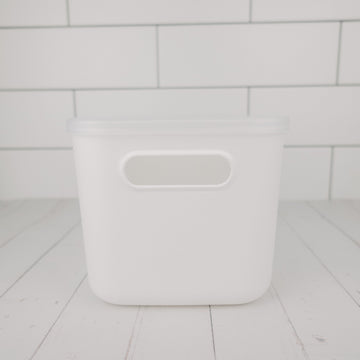 Mini Everything Tub, plastic container perfect for pantry organisation, kitchen storage, and home organisation services NZ.
