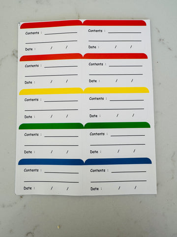 Store & Save Labels