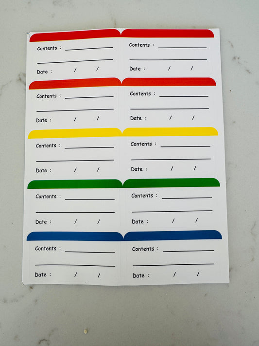 Store & Save Labels
