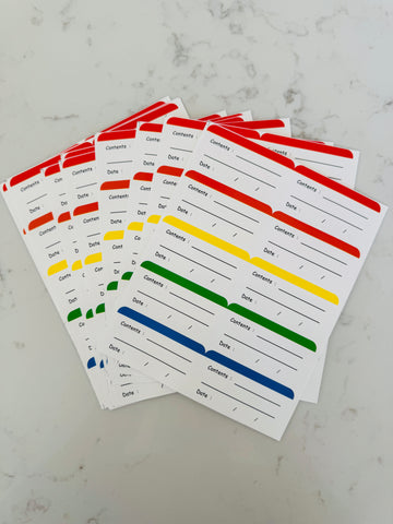 Store & Save Labels