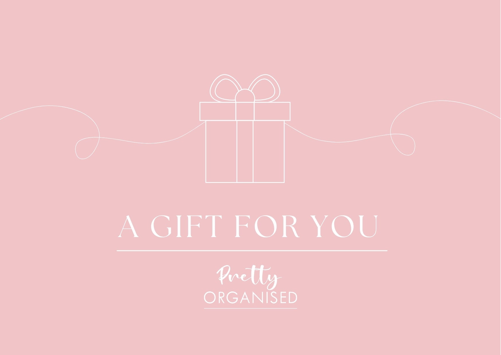 Pretty Organised Gift Card