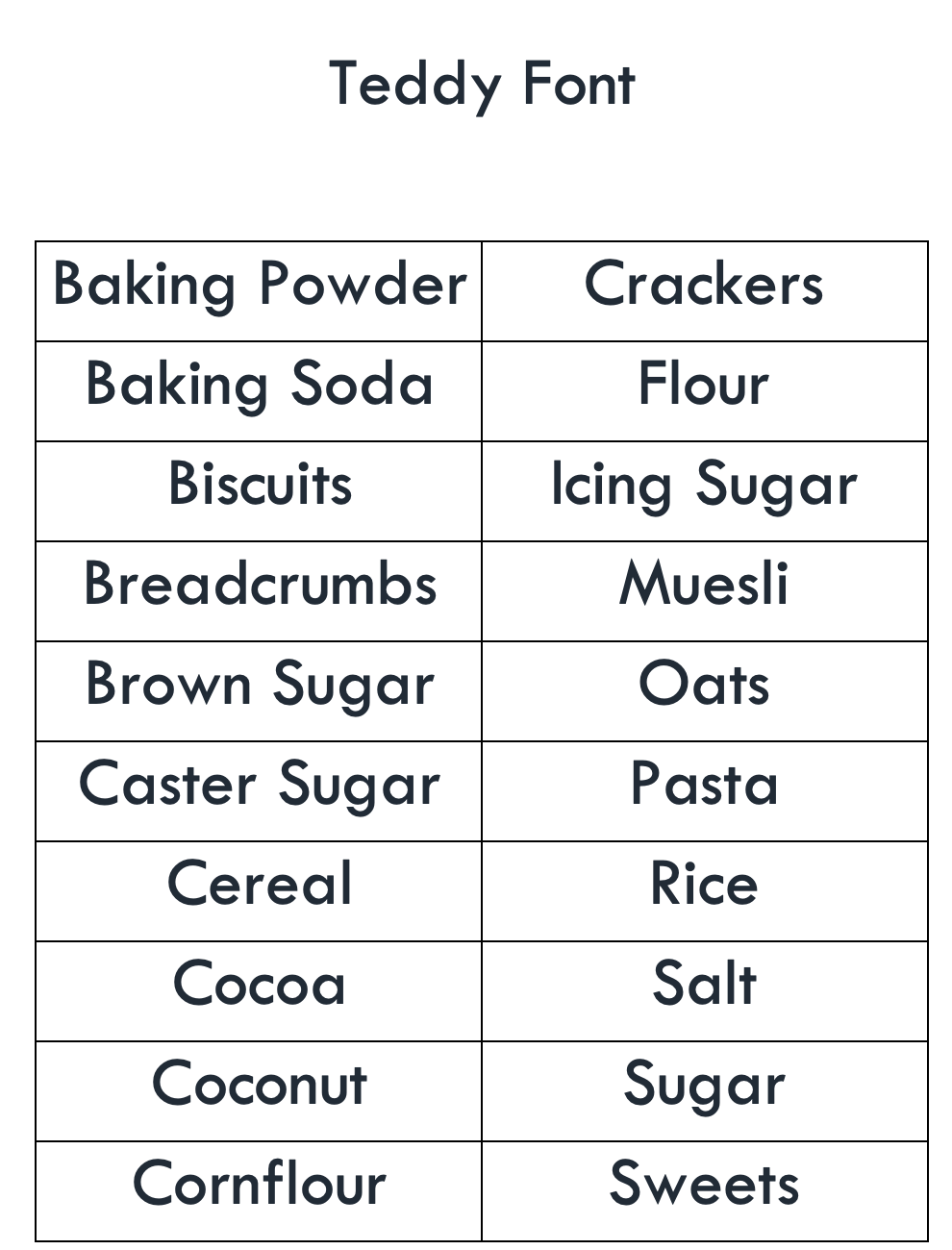 Pantry Label Set of 20